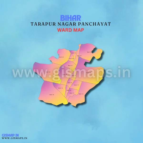 Tarapur Nagar Panchayat Ward Map